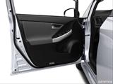  Inside of driver's side open door, window open photo